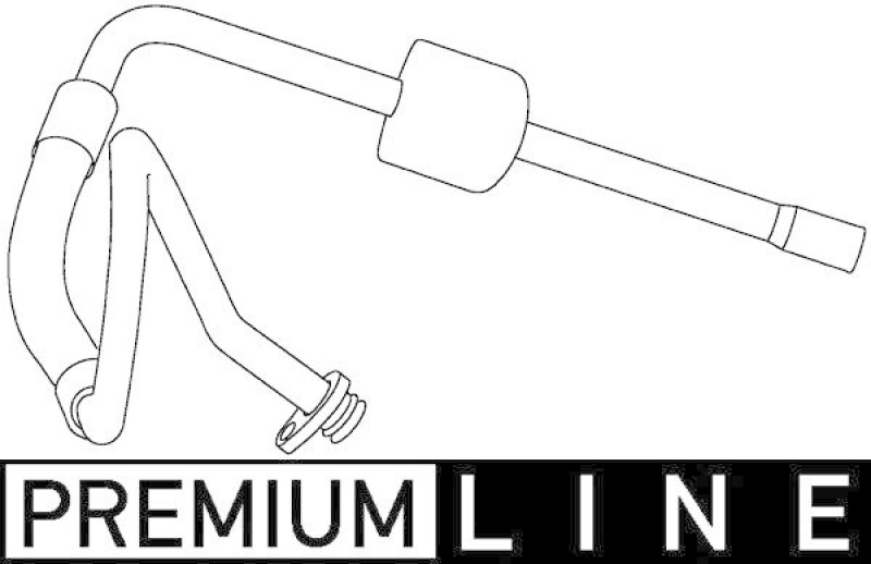 MAHLE Hochdruck-/Niederdruckleitung, Klimaanlage BEHR *** PREMIUM LINE ***