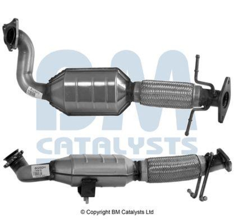 BM CATALYSTS Catalytic Converter Approved