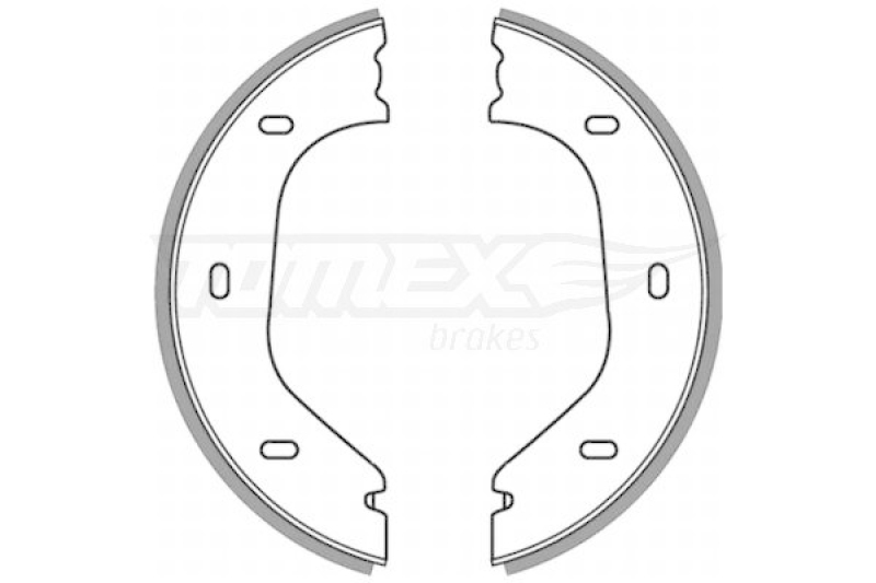 TOMEX Brakes Bremsbackensatz