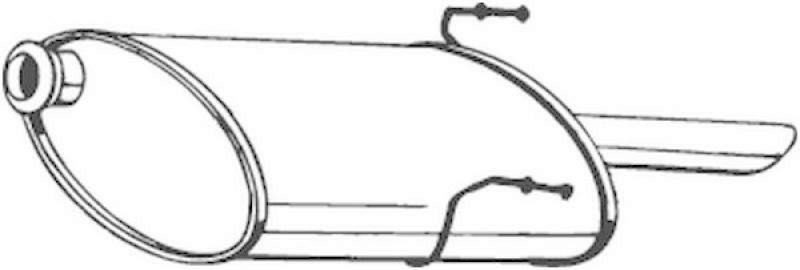 BOSAL Endschalld&auml;mpfer 190-311