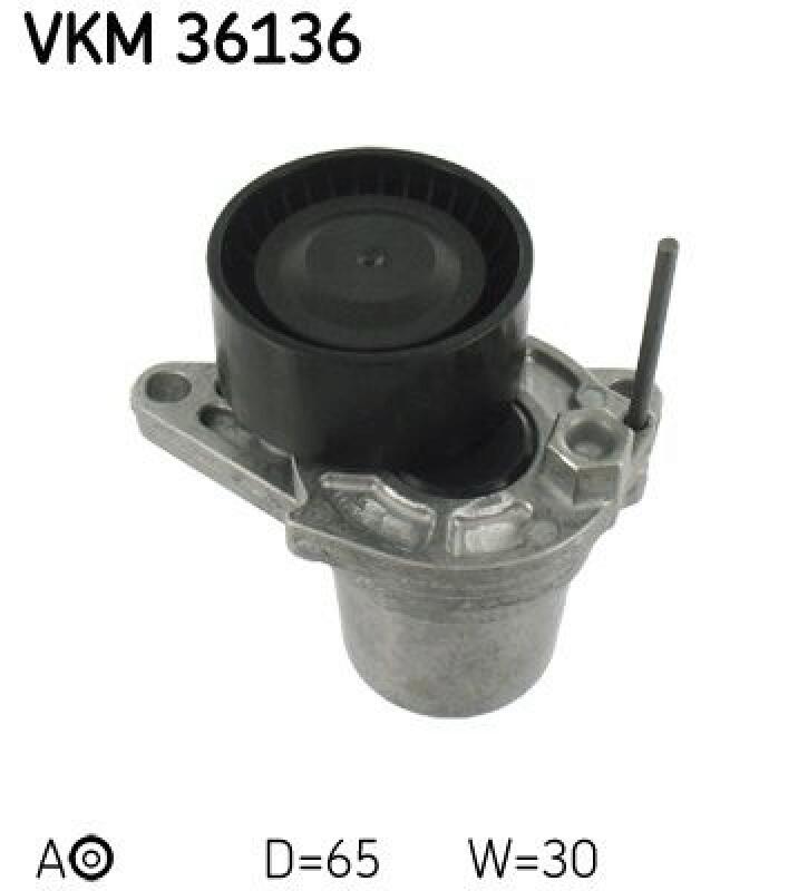 SKF Tensioner Pulley, V-ribbed belt
