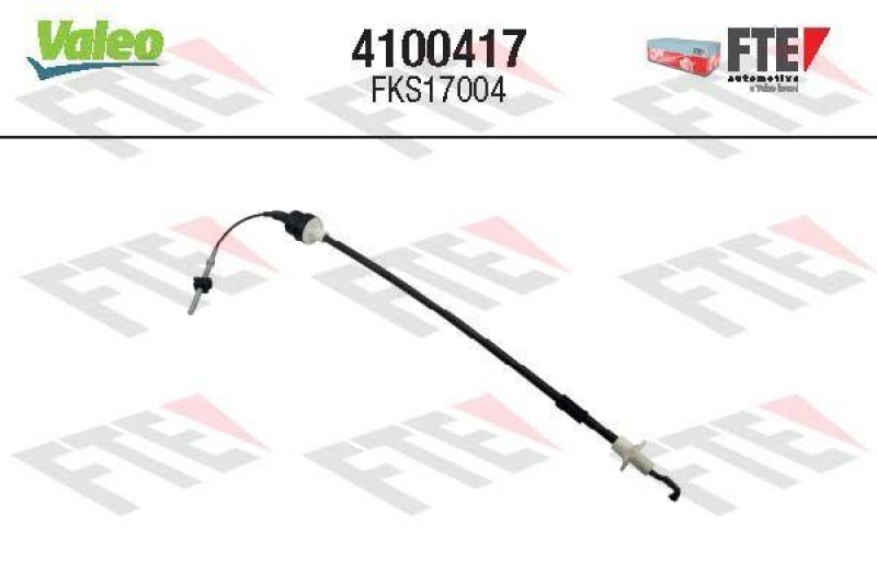 VALEO Seilzug, Kupplungsbetätigung FTE CLUTCH ACTUATION 4100417