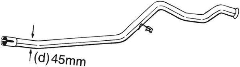 BOSAL Repair Pipe, catalytic converter