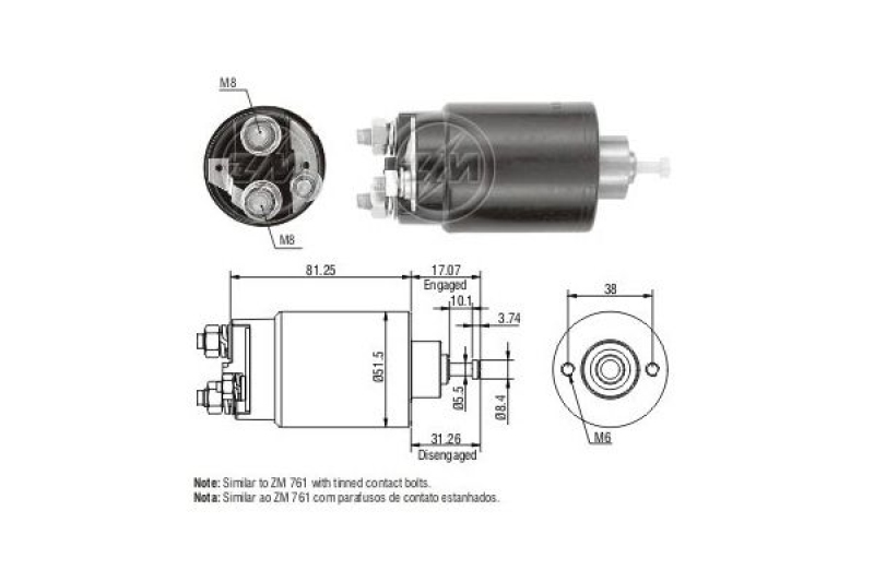 ERA Solenoid Switch, starter