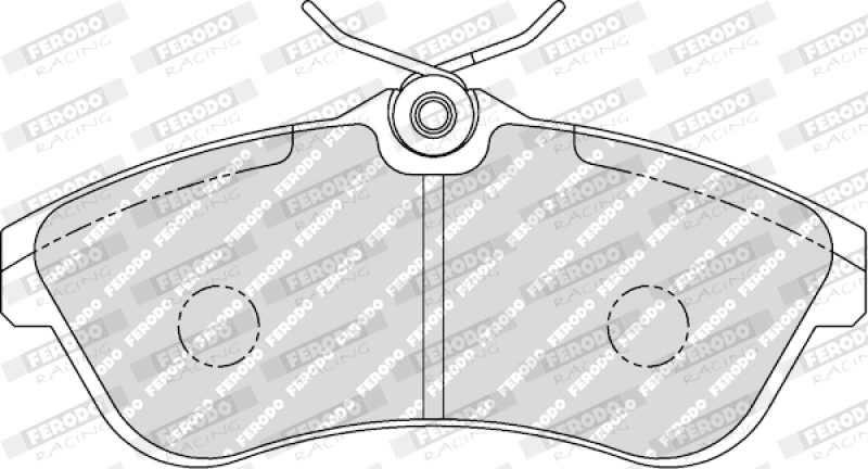 FERODO RACING Bremsbelagsatz, Scheibenbremse