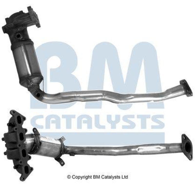 BM Catalysts Katalysator Kat Approved passend f&uuml;r Fiat Bravo 2 1.4 Stilo 16V BM91651H