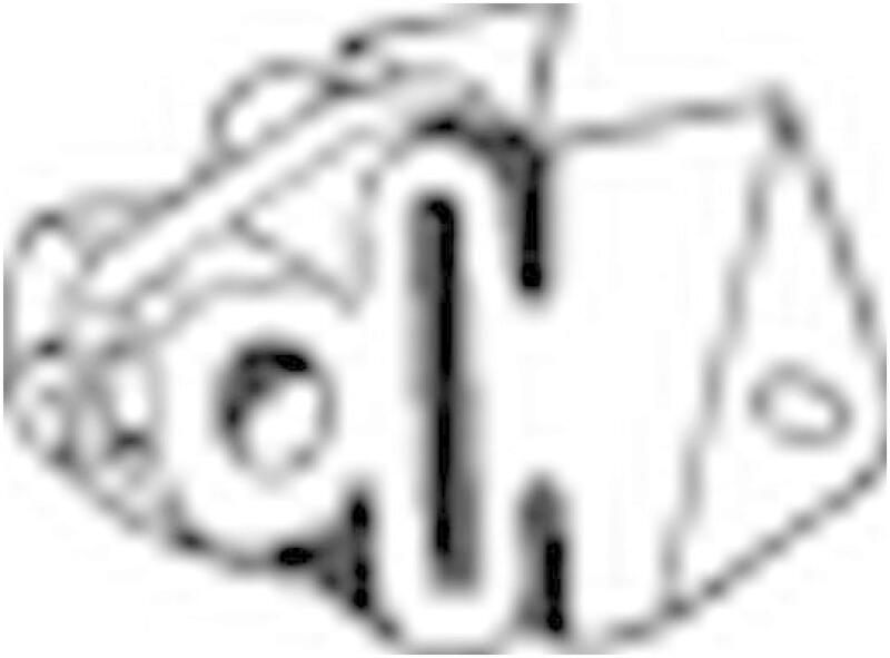 BOSAL Rubber Strip, exhaust system