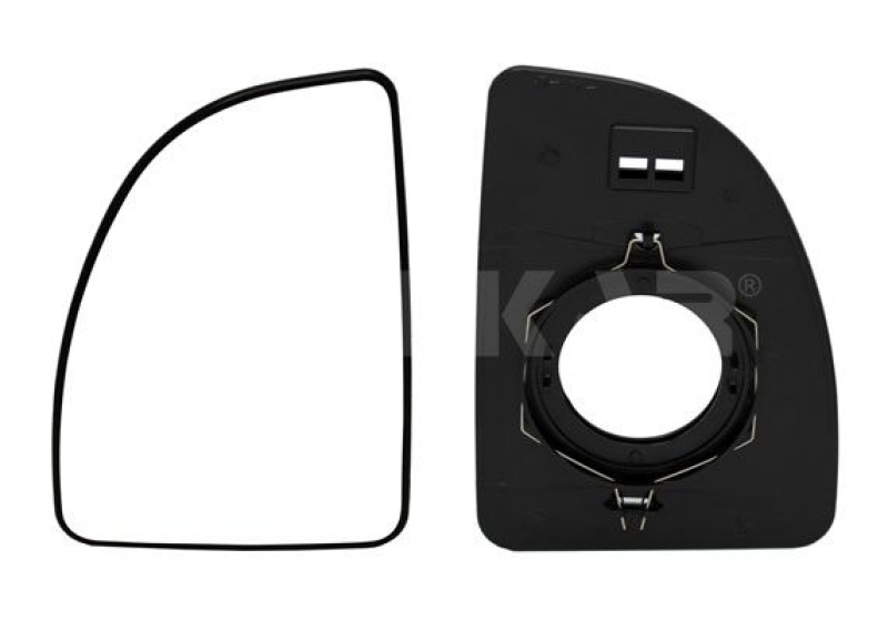 Spiegelglas Glas Au&szlig;enspiegel Links passend f&uuml;r Fiat Ducato 2.8 Citro&euml;n Jumper 1