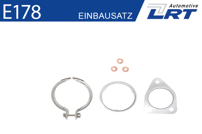 LRT Mounting Kit, primary catalytic converter