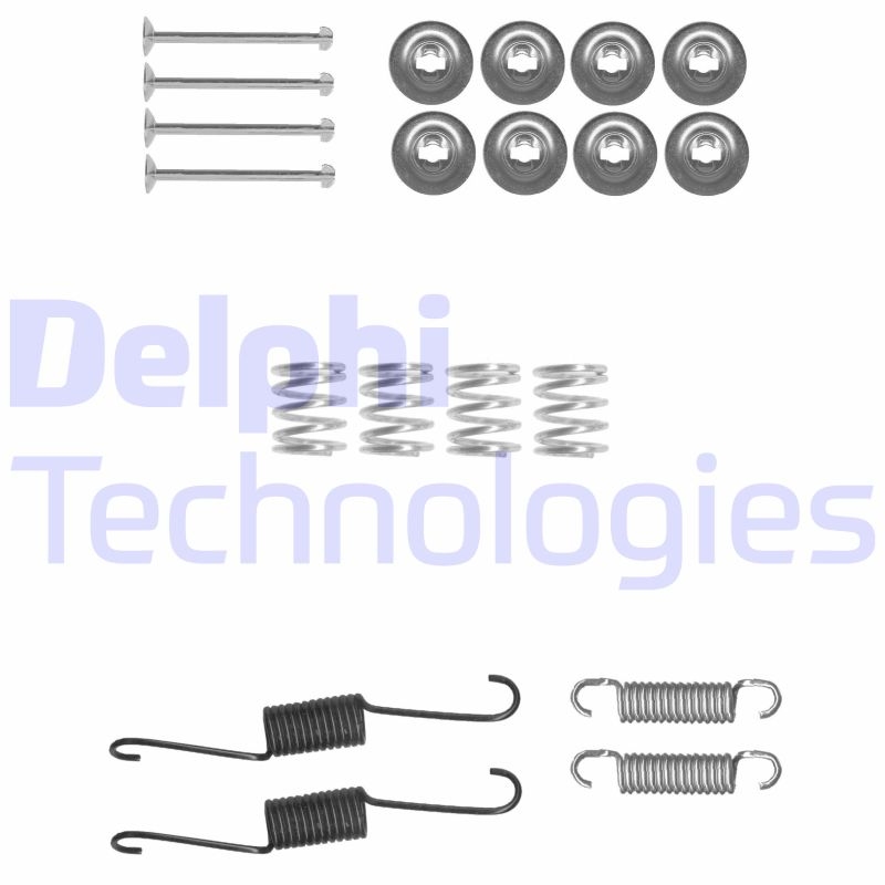 DELPHI Zubehörsatz Bremsbacken Trommelbremse Montagesatz