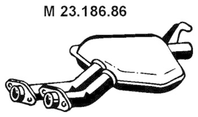 EBERSPÄCHER Mittelschalldämpfer