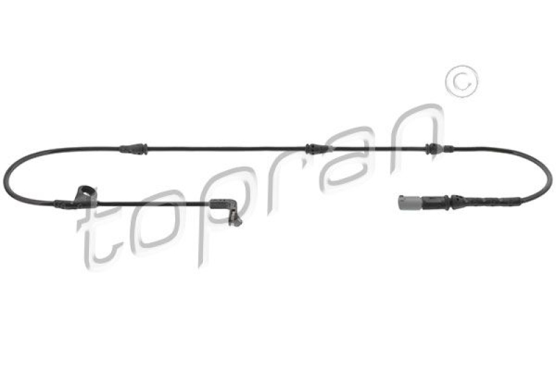 TOPRAN Sensor, brake pad wear