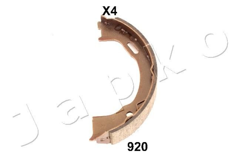 JAPKO Brake Shoe Set, parking brake