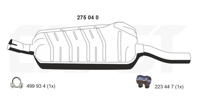 ERNST Mittelschalld&auml;mpfer
