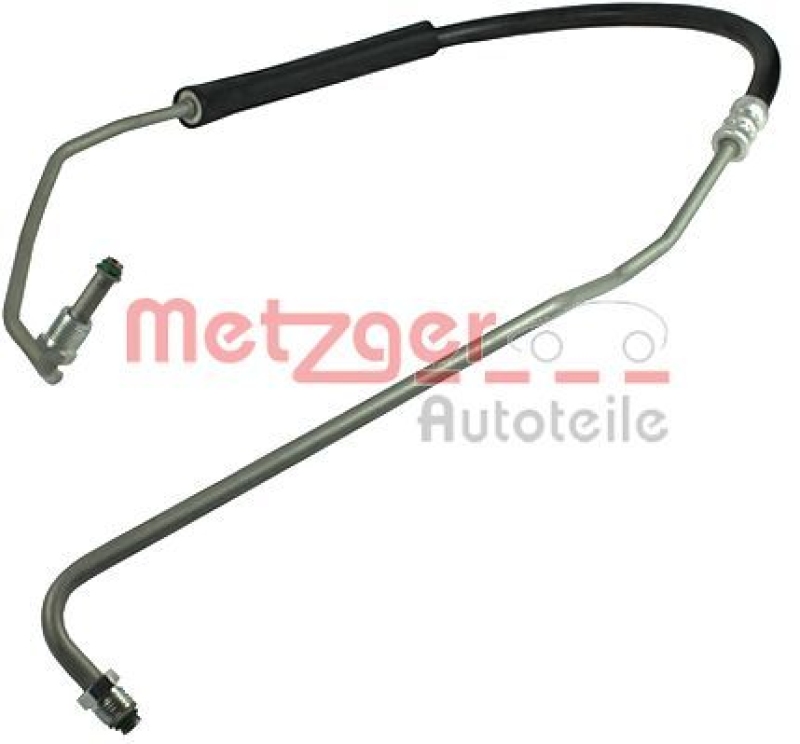 METZGER Hydraulic Hose, steering system OE-part