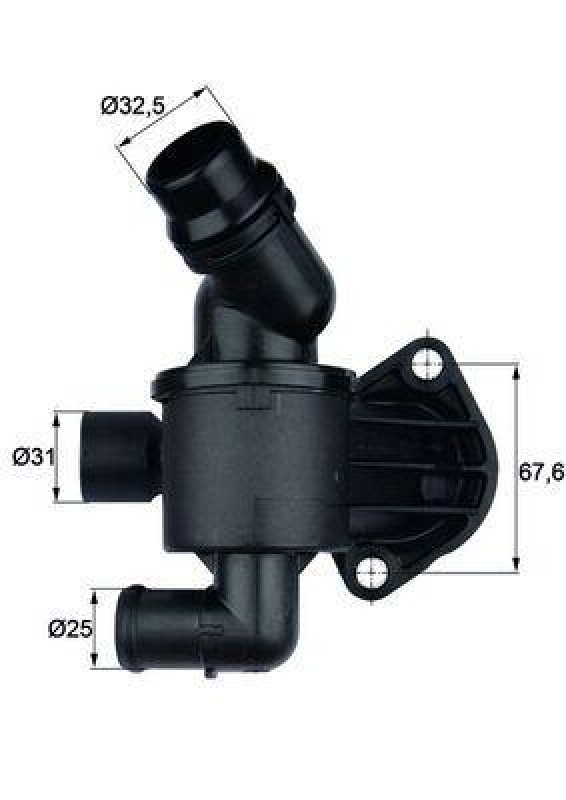 MAHLE Thermostat für Kühlmittel / Kühlerthermostat