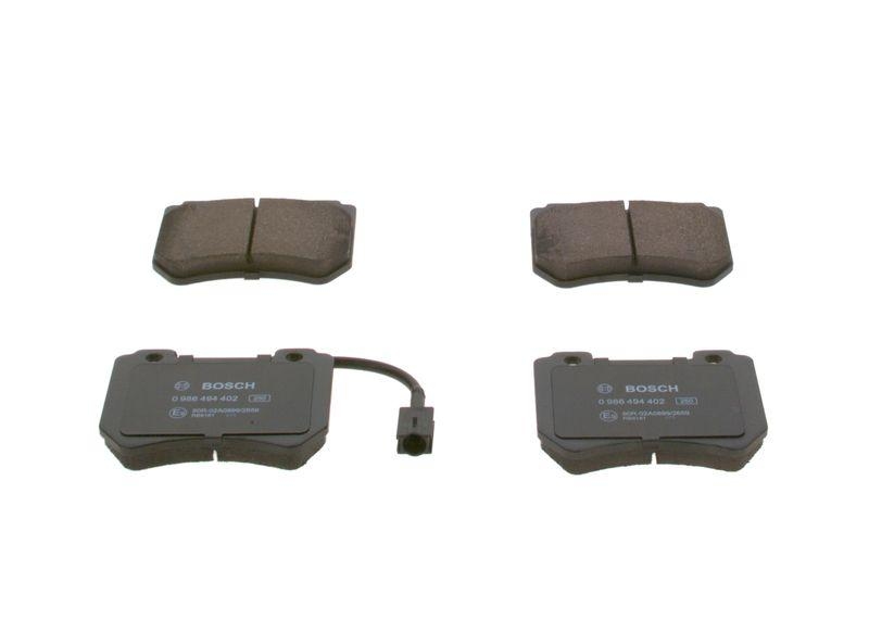 BOSCH Bremsbelagsatz, Scheibenbremse 0 986 494 402