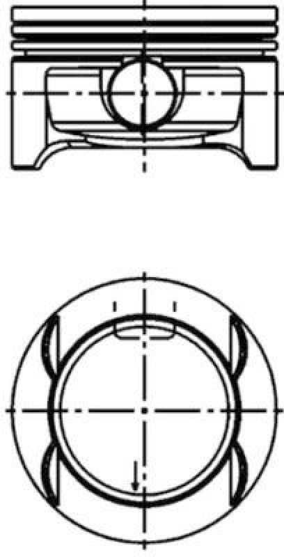 KOLBENSCHMIDT Piston