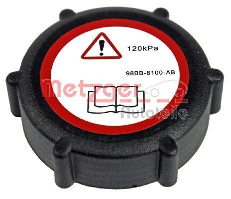 METZGER Cap, coolant tank