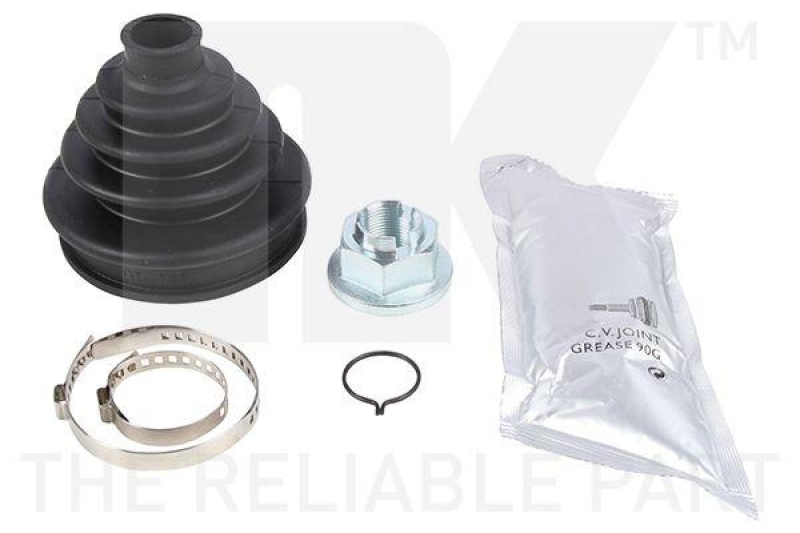 Faltenbalgsatz, Antriebswelle