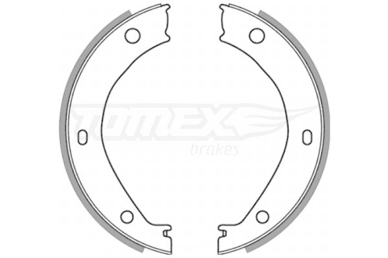 TOMEX Brakes Bremsbackensatz