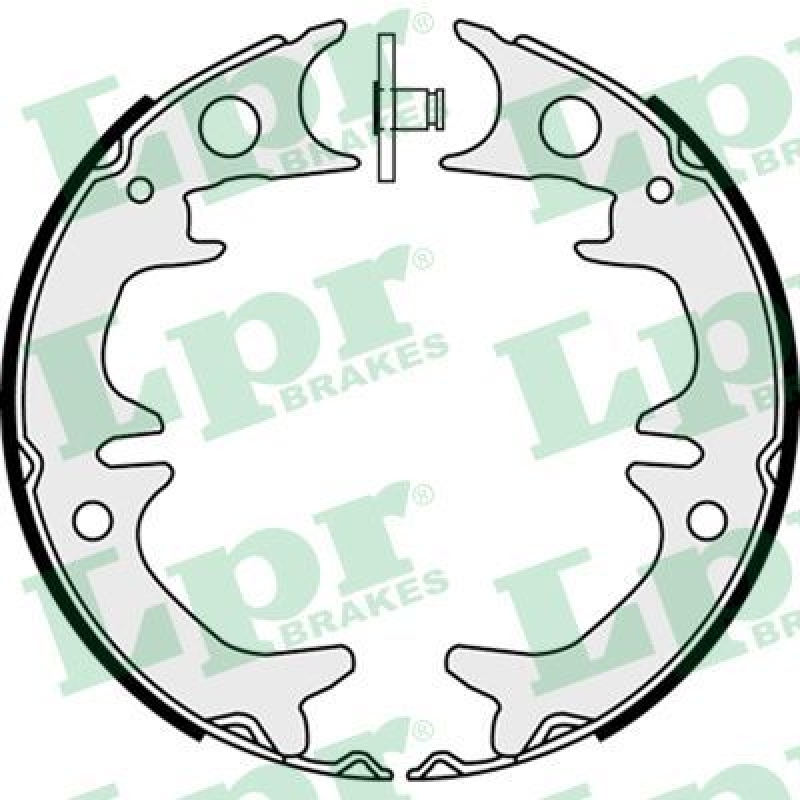 LPR Brake Shoe Set, parking brake
