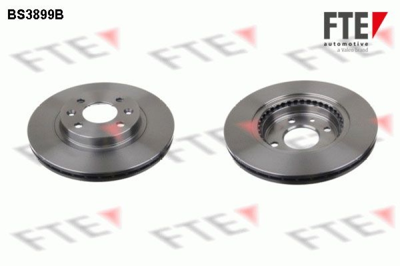 2x FTE Bremsscheibe COATED RANGE