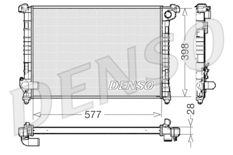 DENSO Kühler, Motorkühlung