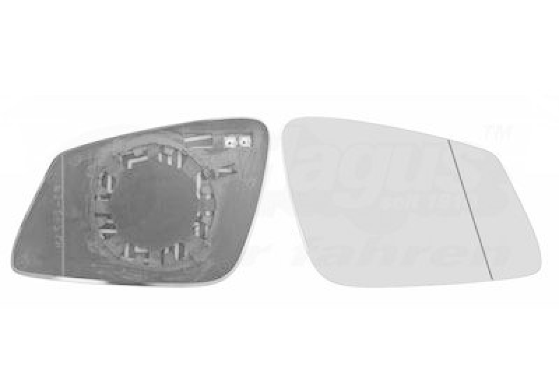 VAN WEZEL Spiegelglas, Außenspiegel * HAGUS * 617838