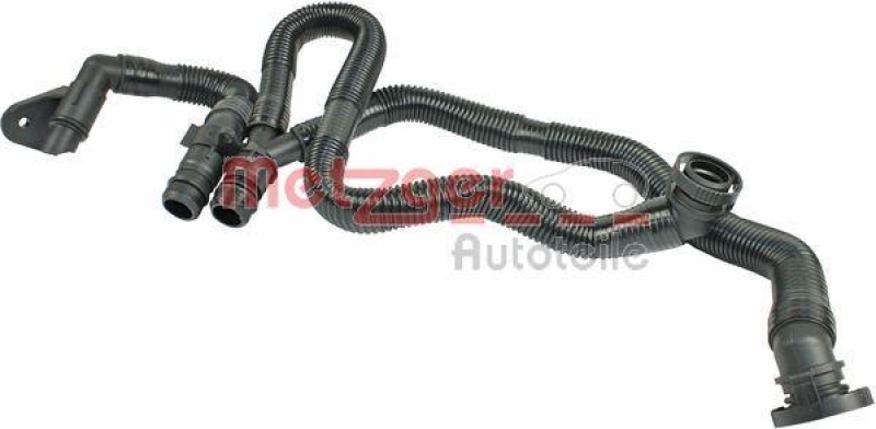 METZGER Hose, crankcase ventilation