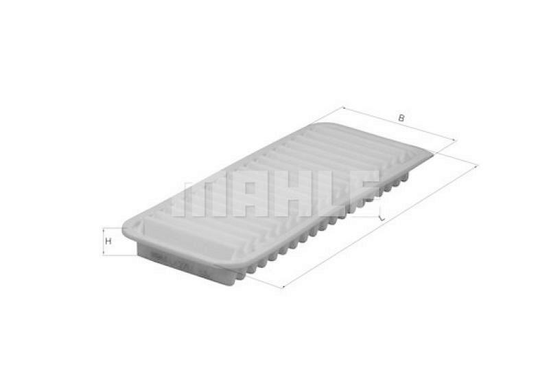 MAHLE ORIGINAL Luftfilter