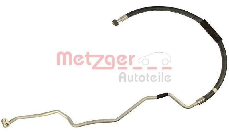 METZGER High-/Low Pressure Line, air conditioning