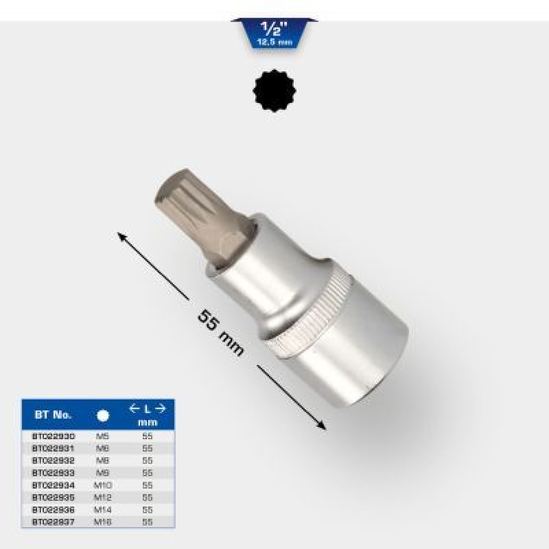 KS TOOLS Steckschl&uuml;sseleinsatz BT022937