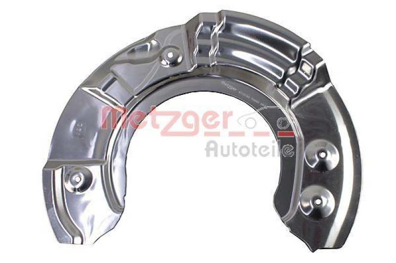 METZGER Splash Panel, brake disc GREENPARTS