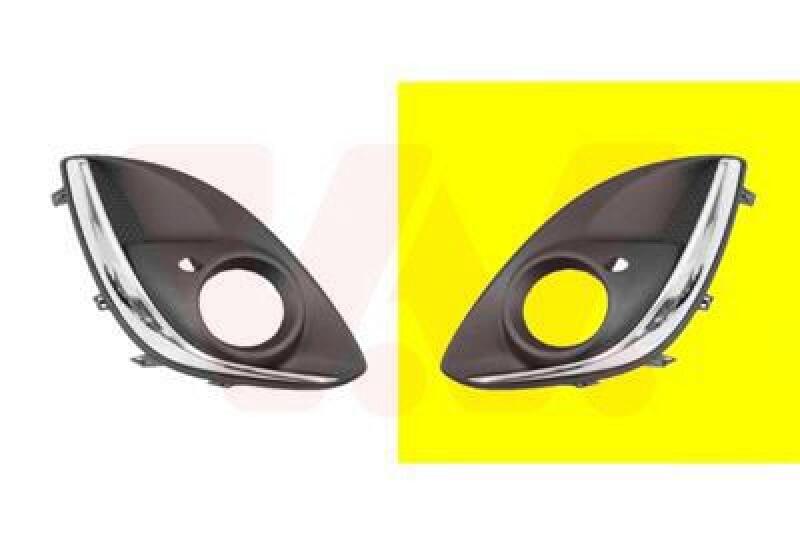 VAN WEZEL L&uuml;ftungsgitter, Sto&szlig;f&auml;nger ** Equipart ** 3752593