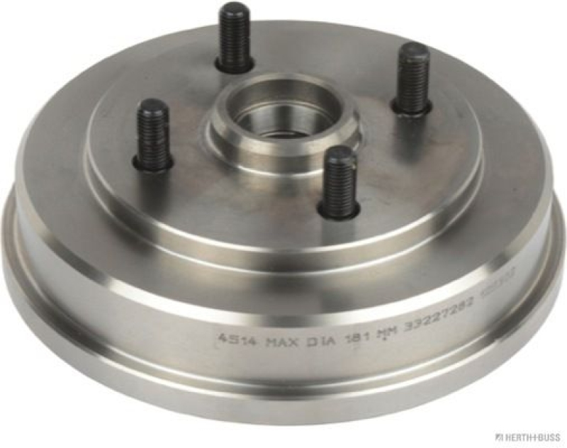 2x HERTH+BUSS JAKOPARTS Bremstrommel J3402000