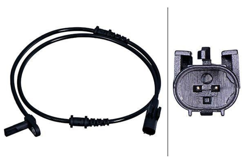 HELLA Sensor, Raddrehzahl 6PU 358 218-081