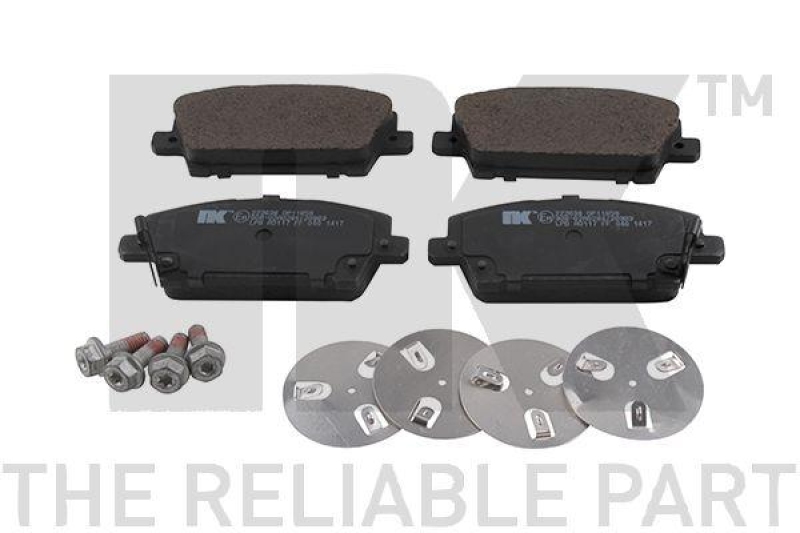 Bremsbelagsatz, Scheibenbremse 222638