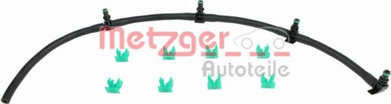 METZGER Hose, fuel overflow
