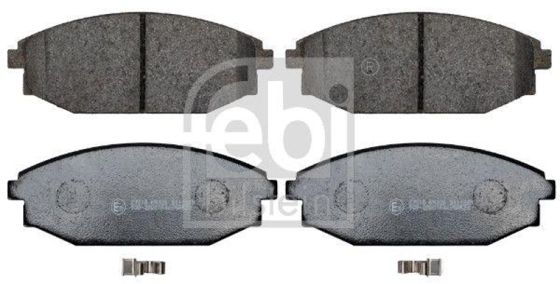 FEBI BILSTEIN Bremsbelagsatz, Scheibenbremse 170266