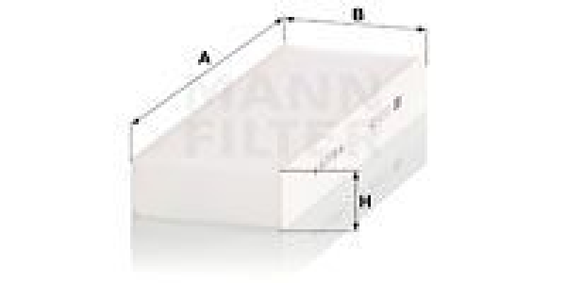 MANN-FILTER Filter, interior air