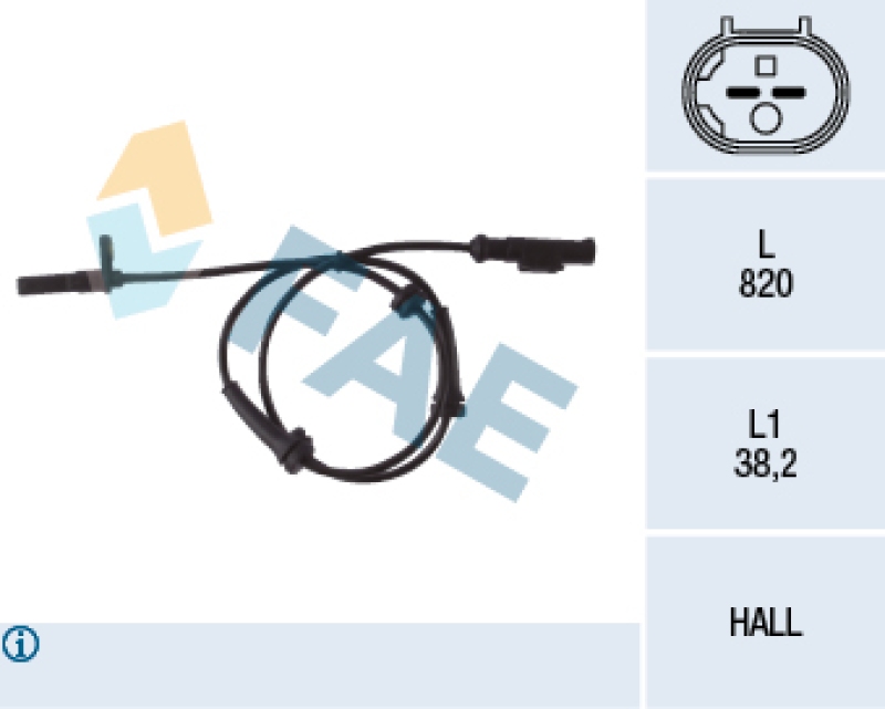 FAE Sensor, Raddrehzahl