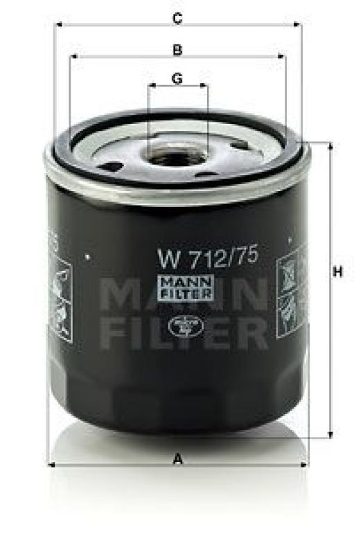 MANN-FILTER Oil Filter