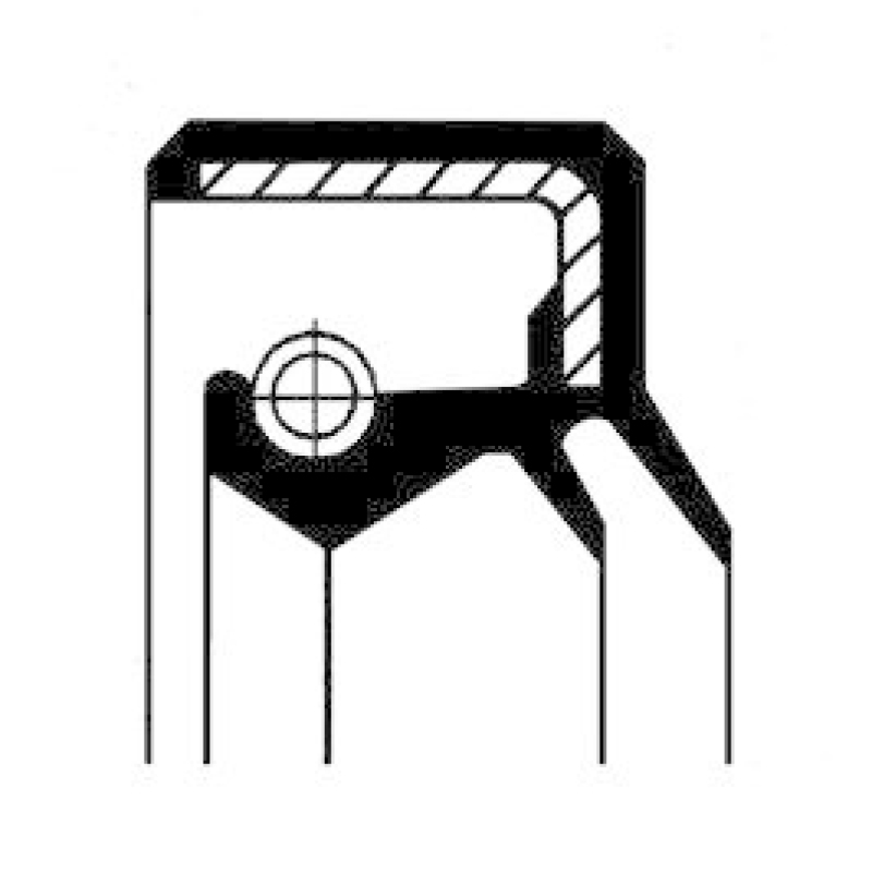 CORTECO Shaft Seal, wheel hub