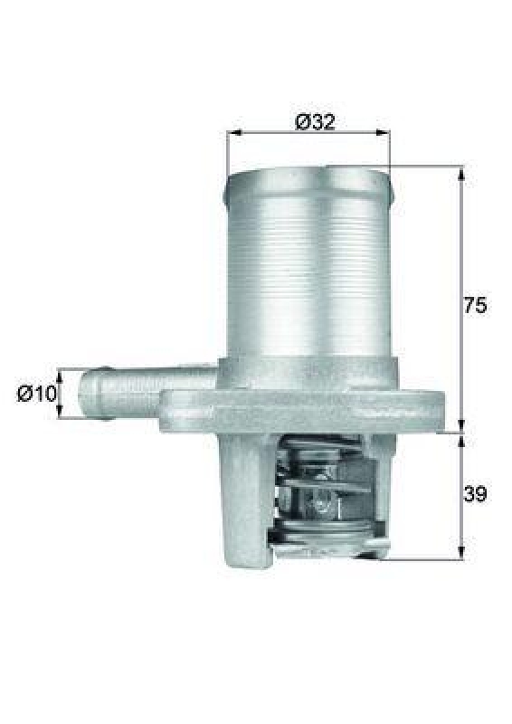 MAHLE Thermostat, coolant