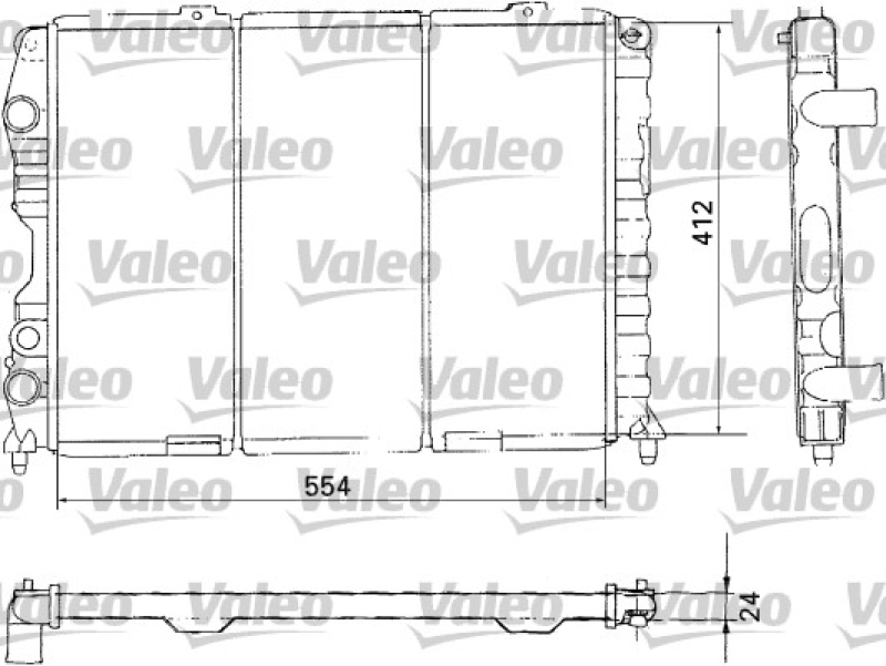 VALEO K&uuml;hler, Motork&uuml;hlung 731283