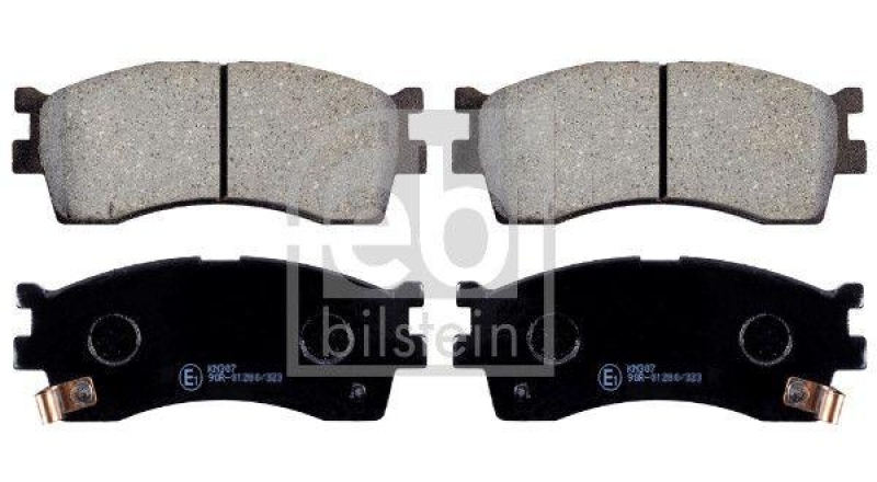 FEBI BILSTEIN Bremsbelagsatz, Scheibenbremse 170267