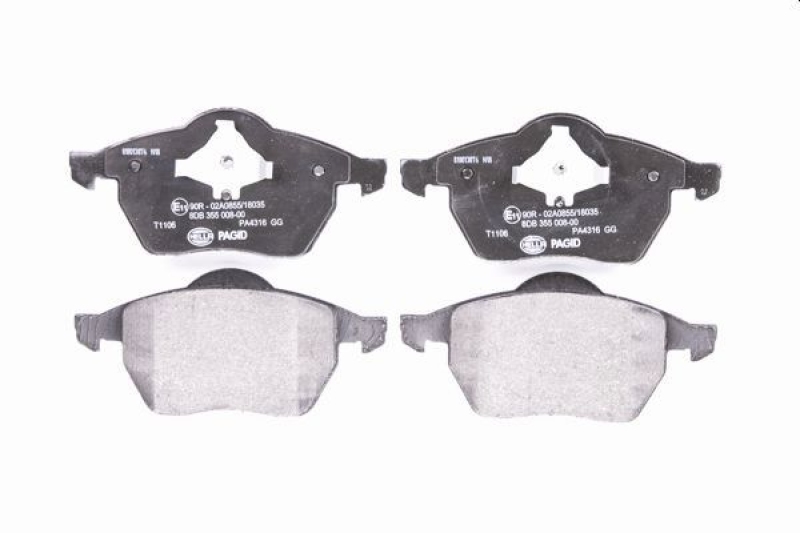 HELLA Brake Pad Set, disc brake