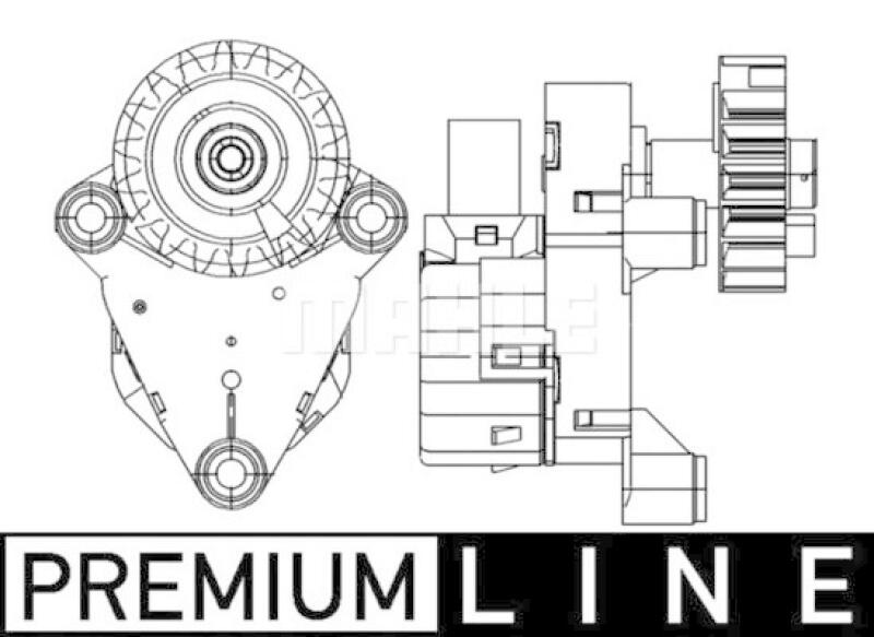 MAHLE Control, blending flap BEHR *** PREMIUM LINE ***