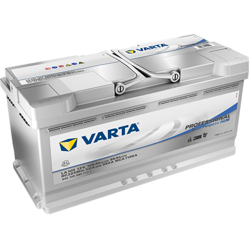 VARTA Starter Battery Professional Dual Purpose AGM